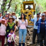 Quecholac realizó el mantenimiento de caminos en la zona del ejido de Palmarito