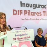 Suman Ceci Arellano y Tonantzin Fernández voluntades en favor del deporte y la juventud en San Pedro Cholula