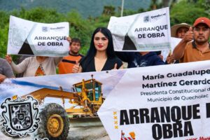 El Ayuntamiento de Quecholac inicia rehabilitación de camino sacacosechas en El Apocentillo