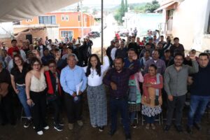 Justicia social en Atlixco: Ariadna Ayala arranca otra obra para beneficiar a familias