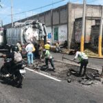 Agua de Puebla realiza diagnóstico técnico y coordina acciones con el Gobierno del Estado para atender afectación en la red sanitaria de Diagonal Defensores de la República