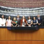 Rinden protesta siete senadoras y senadores suplentes