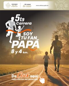Corre con papá en Atlixco; Ariadna Ayala invita a participar en gran carrera familiar