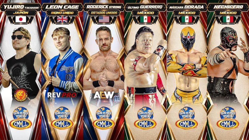 CMLL da a conocer nuevos participantes para el Grand Prix Internacional 2026