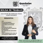 La Presidenta Municipal María Guadalupe Martinez Gerardo convoca a contadores a integrarse a la administración pública de Quecholac