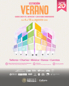 Estación verano celebra 20 años de creatividad, cultura y comunidad en el museo nacional de los ferrocarriles mexicanos