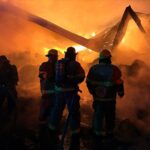 Coordinación interinstitucional contiene incendio y salvaguarda población en Puebla