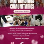 El Ayuntamiento de Tecamachalco hace llamado a las parejas para participar los últimos días de registro de los Matrimonios Comunitarios 2026