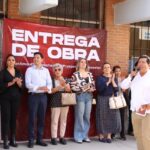Mateo Hernández entrega primera etapa de la rehabilitación de la 3 Oriente
